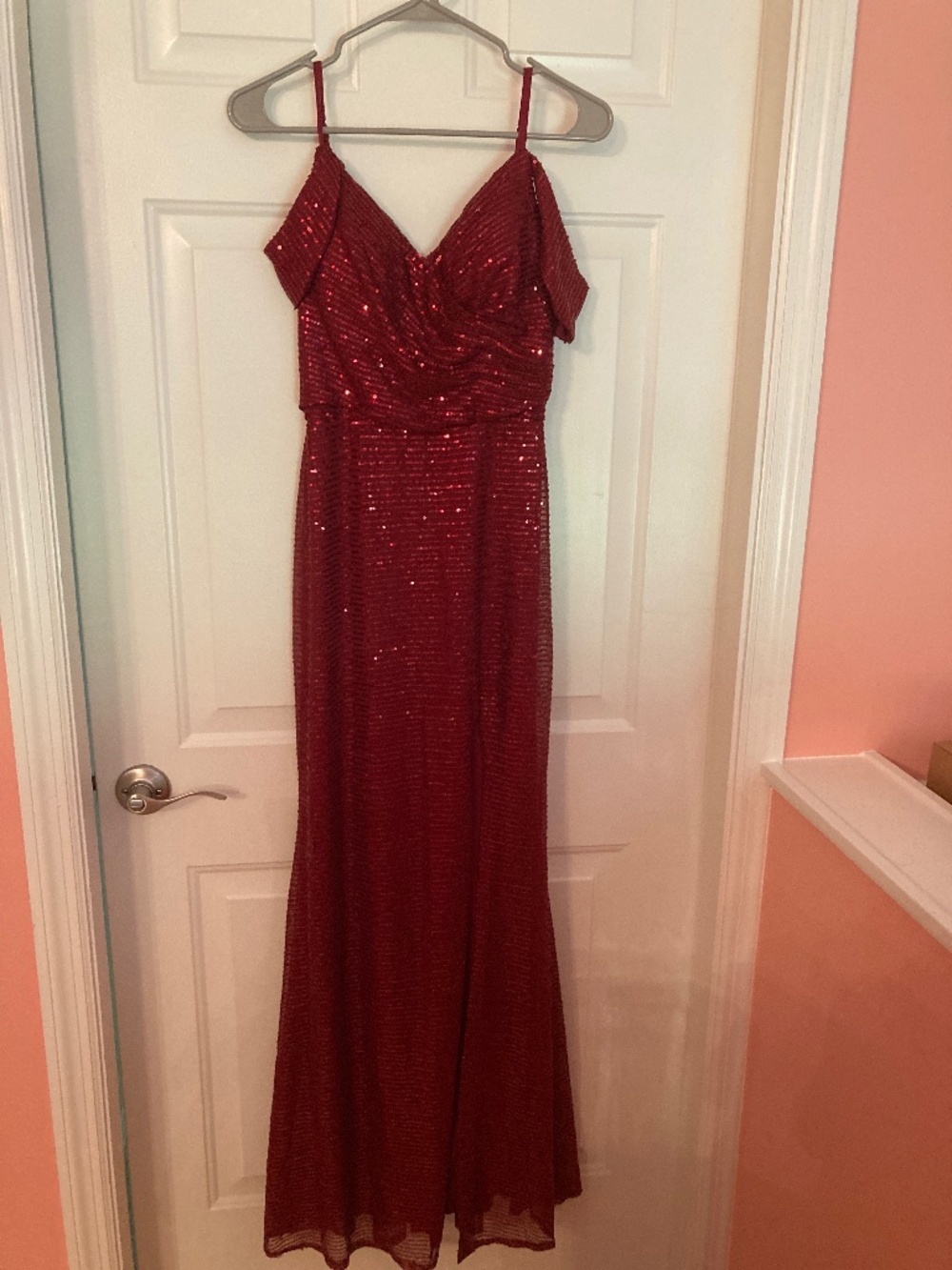 Sparkly formal mermaid gown